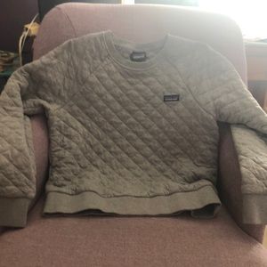 Patagonia quilted crew